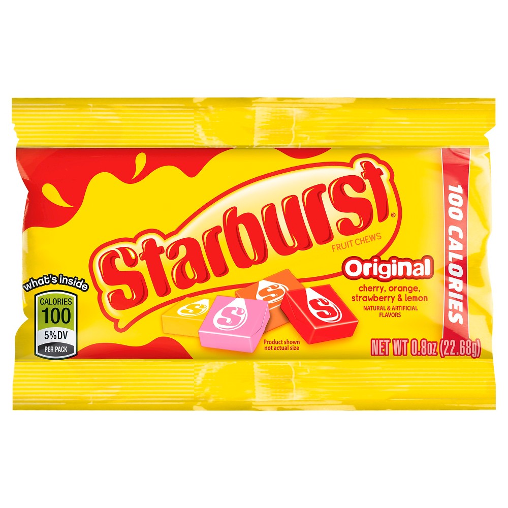 UPC 022000020130 Starburst Original 100 Calorie Pack 0.9oz