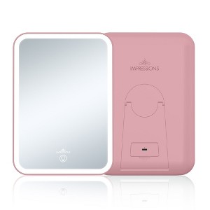Impressions Vanity Icon Travel LED Makeup Mirror - 1 of 4