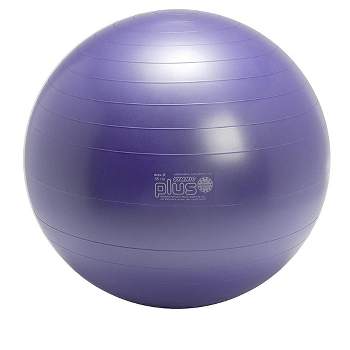 Gymnic Ball Plus 65 Fitness, Exercise and Therapy Ball - Purple