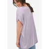 ellos Plus Size Oversized Linen-Blend Tunic - 3 of 4