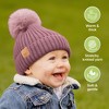 KeaBabies 2pk Baby Hats, Baby Beanies, Newborn Hats for Baby Girls, Boys, Baby Winter Hat, 0-36 Months Infant Hat - 4 of 4