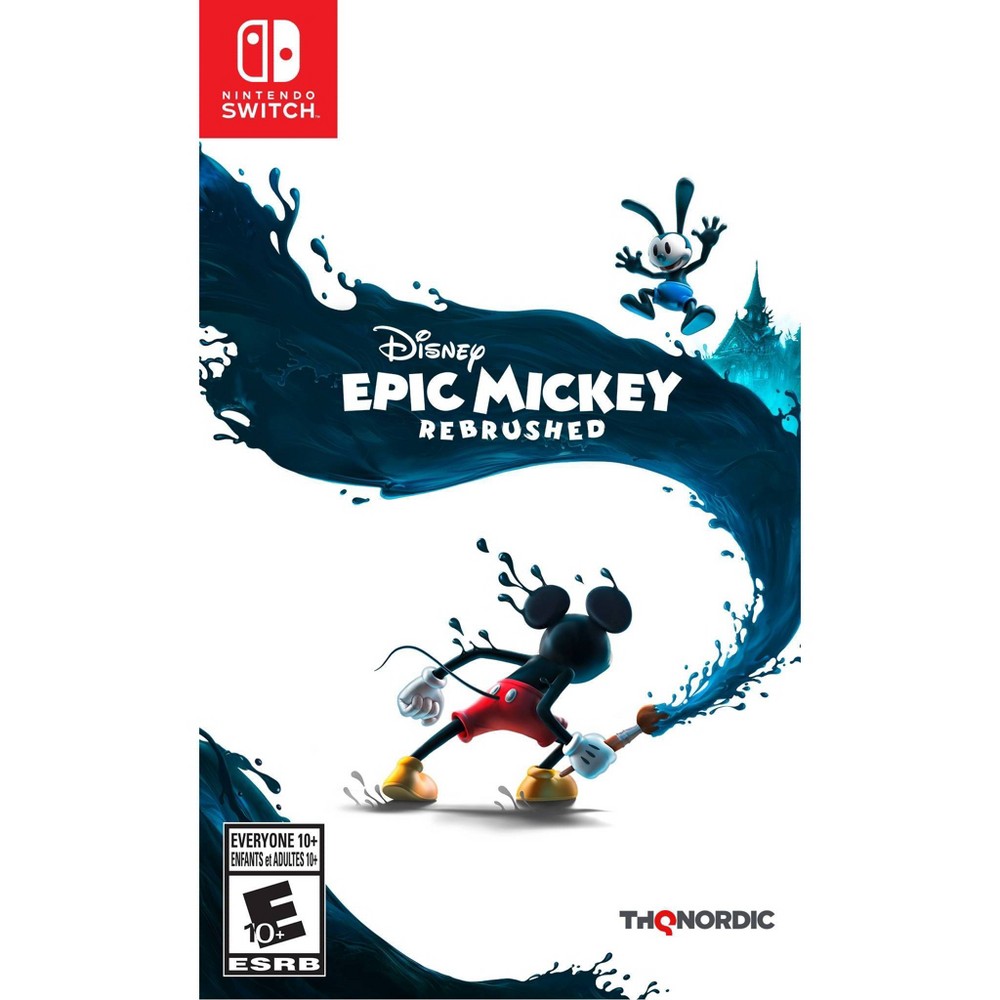 Photos - Console Accessory Nintendo Disney Epic Mickey Rebrushed -  Switch 