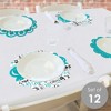 Big Dot of Happiness Teal Grad - Best is Yet to Come - Turquoise Graduation Party Round Table Decorations - Paper Chargers - Place Setting For 12 - 2 of 4