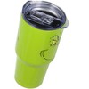 Grinch Drink Tumbler Dr Seuss's How The GRINCH Stole Christmas Holiday 30oz Drink Travel Tumbler Cup with Clear Lid Green - 3 of 3
