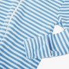 Primary Kids Baby Organic Zip Footie In Stripe - 3 of 4