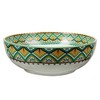 16" Round Artistic Ceramic Vessel Sink – Glossy Above-Counter Basin with Hand-Inspired Printed Pattern - 4 of 4
