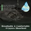 TIICHOO Washable Incontinence Underwear for Men Cotton Leak Proof Boxers Briefs 5 Pack - 3 of 4