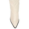 Journee Collection Women's Daria Stacked Heel Knee High Boots - 4 of 4