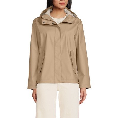 Lands' End Women's Squall Waterproof Rain Slicker Jacket
