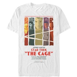 Men's Star Trek: The Original Series The Cage S1 Episode 1 Poster T-Shirt - 1 of 4
