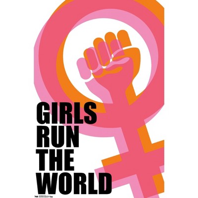 Trends International Girls Run The World! Unframed Wall Poster Prints