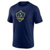 MLS Los Angeles Galaxy Men's Gray Short Sleeve Triblend Chest Logo T-Shirt - 2 of 3