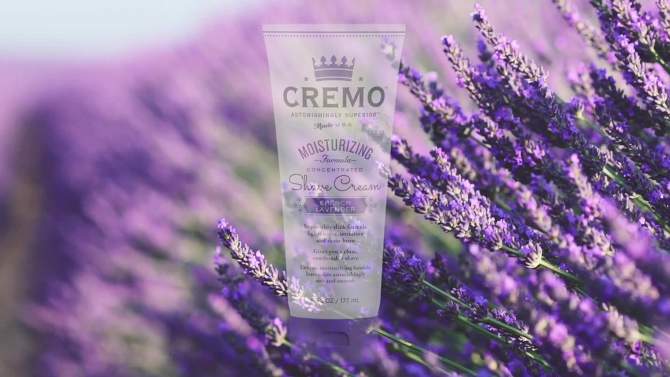 Cremo French Lavender Shave Cream - 6 fl oz, 2 of 11, play video