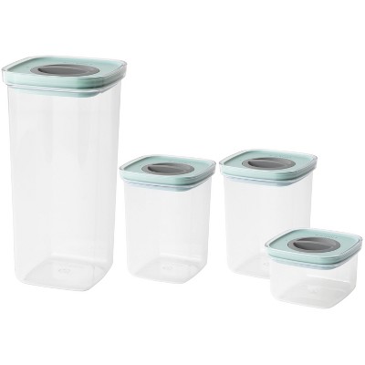 Berghoff Leo 3pc Glass Container Set, Airtight Lids : Target