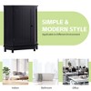 Whisen Modern Triangle Corner Bathroom Storage Cabinet with Adjustable Shelf - 4 of 4
