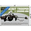 Trends International Star Wars: New Vintage - Speeder Bike Unframed Wall Poster Prints - 3 of 4