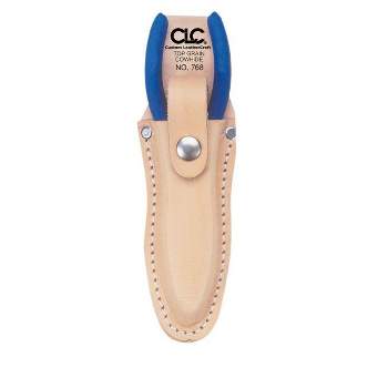 CLC 1 pocket Leather Plier Holder 2.5 in. L X 9.75 in. H Tan