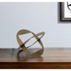 HomeRoots Gold Metal Geometric Decor Piece - 2 of 4