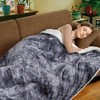 Heated Electric Throw Blanket, Fast Heating Electric Blankets with 5 Heating Levels,4 Hours Auto Off, ETL Certified Soft Thicken Faux Fur Heat Throws - 3 of 4