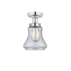 Bellmont - 1 Light Semi-Flush Mount In Industrial Style-8.25 Inches Tall and 6.5 Inches Wide - 1 of 1