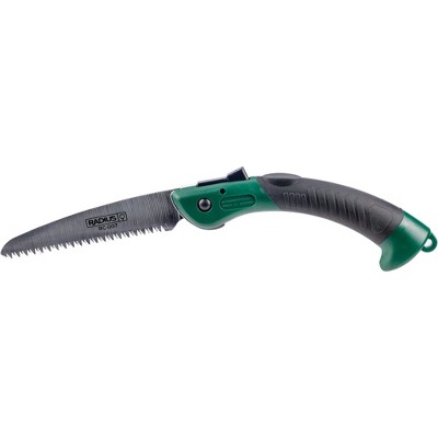 Radius Garden Pruning Sharp Tooth Folding Hand Saw, 7in Blade
