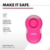 Sabre Personal Alarm with LED Light - Pink - 2 of 4