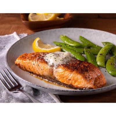 Encore Atlantic Salmon with Pesto Butter - 9oz/2ct