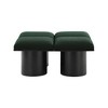 Meridian Furniture,Pavilion Boucle Fabric Bench - 2 of 4