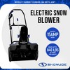 Snow Joe Electric Snow Blower, 22-Inch, 15-Amp, 84 Pounds Per Minute Capacity, Dual LED Lights, Adjustable Chute, Lightweight, Includes Bonus Cover - 3 of 4