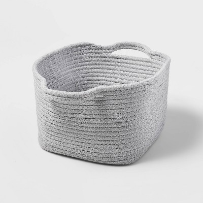 Bath Basket Medium Crate Gray - Threshold™