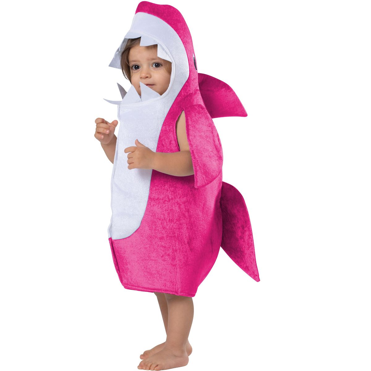 Dress Up America Blue Shark Tunic Costume for Toddlers - thumbnail 9