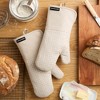 KITCHENAID Gourmet Series Gridlines Oven Mitts 2-Pack Set - 2 of 4