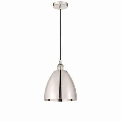 Edison Dome - 1 Light Cord Hung Mini Pendant In Industrial Style-12.88 Inches Tall and 9 Inches Wide
