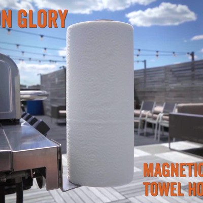 Yukon Glory Magnetic Stainless Steel Paper Towel Holder