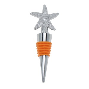Unique Bargains Silicone Ring Starfish Stopper Aluminum Alloy TPE 4.06"x1.50"x0.79" 1 Pc - 1 of 3