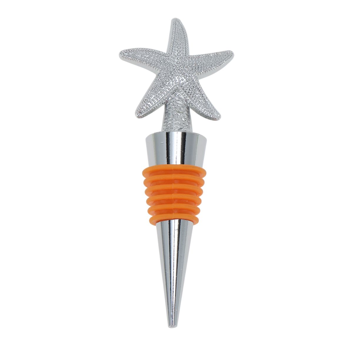 Unique Bargains Silicone Ring Starfish Stopper Aluminum Alloy TPE 4.06"x1.50"x0.79" 1 Pc - thumbnail 4
