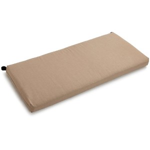Blazing Needles, 45-inch by 19-inch Outdoor Spun Polyester Loveseat Cushion - 1 of 2