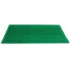HomeRoots 18" X 30" Green Geometric Indoor Polypropylene Door Mat - 4 of 4
