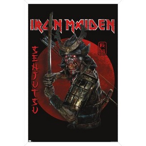 Trends International Iron Maiden - Senjutsu Cover Framed Wall Poster Prints - 1 of 4