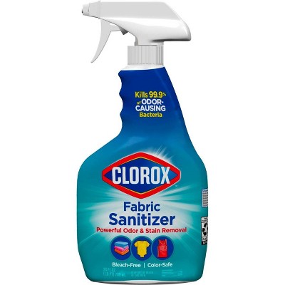 Clorox Fabric Sanitizer Spray, Color-Safe Laundry Sanitizer - 24oz