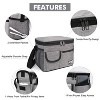 Tirrinia Adults Kids Lunch Bag Cooler With Front Pocket, Insulated Leakproof Reusable Lunch Bento Box for Lunch Office School Picnic Beach Camping - 3 of 4