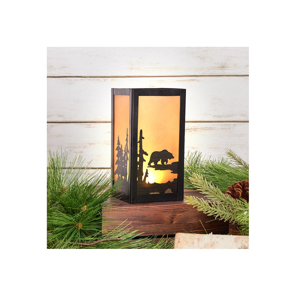 The Lakeside Collection Woodland Scenic Accent Light - Bear, Moose or Wolf - - thumbnail 2