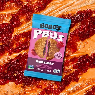 Bobo's Oat Bars Peanut Butter & Jelly Raspberry - 10.5oz/5ct