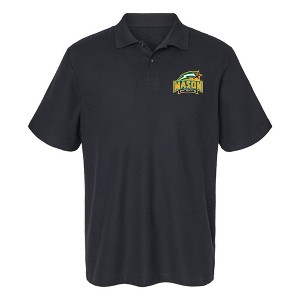 Men's George Mason University Primary Mark Cotton Polo Short Sleeve T-Shirt - 1 of 4