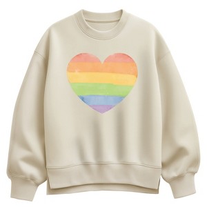 Women's - Instant Message - Rainbow Heart - 1 of 2