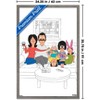 Trends International Bob's Burgers - Couch Framed Wall Poster Prints - 3 of 4