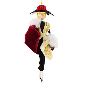 Italian Ornaments 7.0 Inch Nicole In New York City Italian Fashion Diva Tree Ornaments - 1 of 4