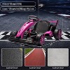 24V Kids Electric Go Kart, 7.5MPH Variable Drift Racing Car w/ 2×200W Motors, Adjustable Legroom, Power Display - 4 of 4