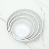 COOK WITH COLOR WIDE MIXING BOWLS WITH LIDS 8 PIECE WHITE - 4 of 4