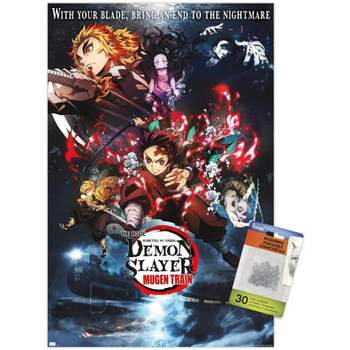 Demon Slayer the Movie Mugen Train Movie Poster Print (27 x 40